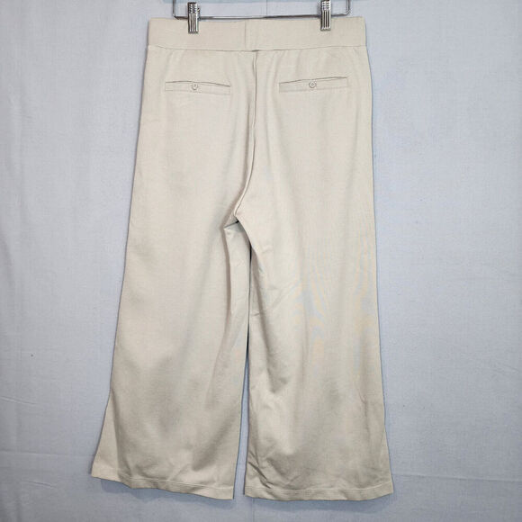 Willit Women's Khaki Tan Wide Leg Pants Sz M - NWT - Picture 2 of 4